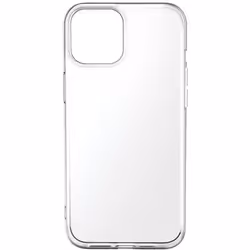 Coque transparente renforcée MUVIT pour iPhone 13 Pro Max - Blanc - Garantie 2 ans