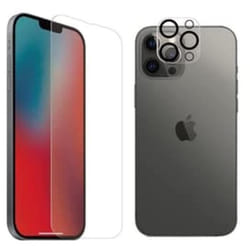 Pack protection de caméra et verre trempé antibactérien Tiger Glass Plus iPhone 13 Pro