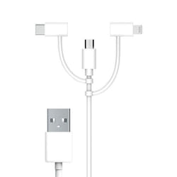 Câble USB 3 en 1 USB-A MyWay