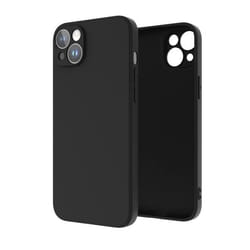 MYWAY COQUE SMOOTHIE TPU NOIR IPHONE 14 PLUS