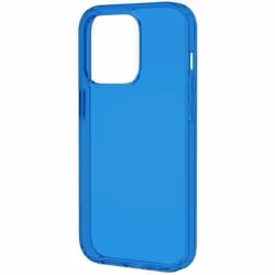 Coque souple Muvit For France iPhone 14 Pro Bleu - TU