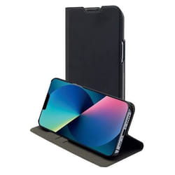 Housse Etui - Muvit for Change - iPhone 14 Plus - Synthétique - Mixte - Noir