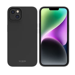 SO SEVEN COQUE SMOOTHIE RECYCLEE NOIR IPHONE 14 PLUS