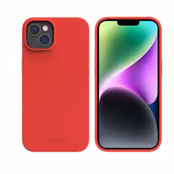SO SEVEN COQUE SMOOTHIE RECYCLEE ROUGE IPHONE 14