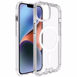 Coque pour iPhone 14 - MUVIT - Antichoc 3M - Compatible MagSafe - Transparent