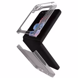 Coque pour Samsung Galaxy Z Flip 5 HARD RIGIDE Muvit Transparent