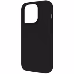 Coque - MUVIT - iPhone 15 Pro - Effet soft touch - Compatible MagSafe - Noir