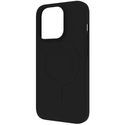 Coque - MUVIT - iPhone 15 Pro - Effet soft touch - Compatible MagSafe - Noir