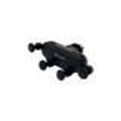 Support Voiture - MUVIT - Universel Gravity Rotatif à 360° - Fixation sur Grille daération - Noir
