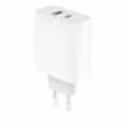 Chargeur Secteur - Myway - 45W USB-C - 12W USB-A - Double Connecteur - Blanc