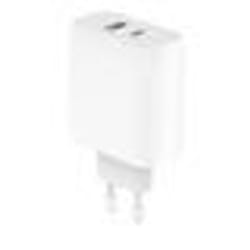 Chargeur Secteur - Myway - 45W USB-C - 12W USB-A - Double Connecteur - Blanc