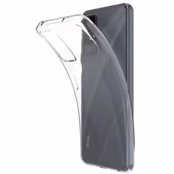 Coque Souple - MY WAY - TCL 405/406/406S/408 - Silicone Transparent - Protection Rayures - Légère