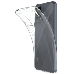Coque Souple - MY WAY - TCL 405/406/406S/408 - Silicone Transparent - Protection Rayures - Légère