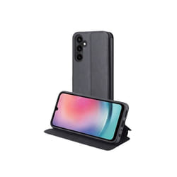 Folio Stand - SAMSUNG - Galaxy A25 5G - Couleur Noir - Accessoire Pratique - Protection Efficace