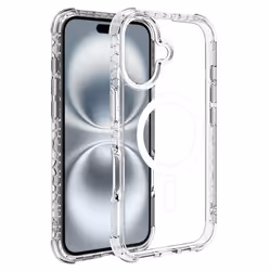 Coque de protection - MUVIT - iPhone 16 Plus - Transparente - Antichoc - Éco-responsable