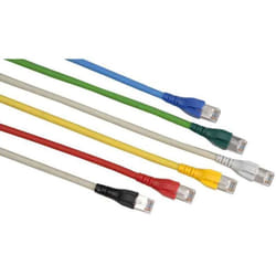 Câble patch Cat. 5e - Corning - 05 m - Jaune - RJ45 - Supporte Ethernet 1-Gigabit et PoE+