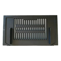 Grille de foyer poele a bois 580x326 mm - 10.8 kg pour cheminee Supra FR0040950B