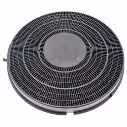 Filtre charbon rond type 26 (à l'unité) pour hotte WHIRLPOOL, BAUKNECHT, IGNIS, FUNCTIONICA, SCHOLTES, ARTHUR MARTIN ELECTROL ...
