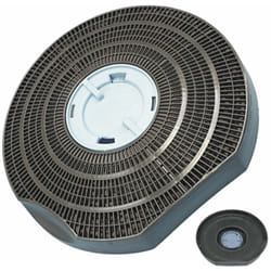 Electrolux - Filtre charbon rond type 25 (à l'unité) 280X37 mm (902979362) Hotte arthur martin rosieres, scholtes, zanker