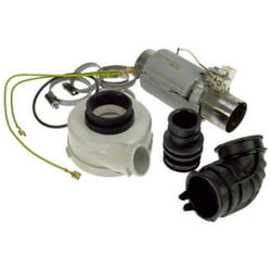 Whirlpool - Ensemble résistance capot pompe de cyclage d'origine (480131000096, 481010518499) Lave-vaisselle bauknecht, ignis, ikea, ikea kitchenaid,