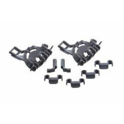 Bosch - Paliers de fixation panier inférieur (166424-15135) (00428344) Lave-vaisselle siemens, neff, gaggenau, constructa, viva,