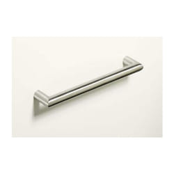 Poignée de porte acier inoxydable Brossé Percage 128MM narona Hettich
