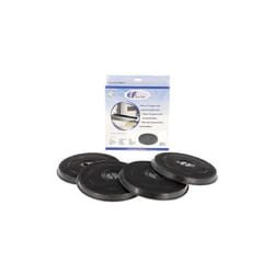 Roblin - lot de 4 filtres a charbon rond pour hotte franke - 5403003