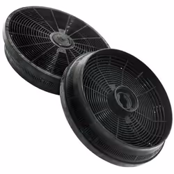 Lot de 2 filtres charbon ACM14 145x30mm (49011548, 9179183012) Hotte AIRLUX, ARISTON HOTPOINT, AYA, BEKO, CANDY, ELCOLUX, FAR, FRANCIA, GERMANIA,
