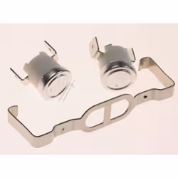 Kit de 2 thermostats pour seche linge Laden Whirlpool Bauknecht Livré avec la bride de fixation. Pensez à verifier l'etat des ...