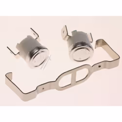 Kit de 2 thermostats pour seche linge Laden Whirlpool Bauknecht Livré avec la bride de fixation. Pensez à verifier l'etat des ...