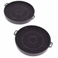 Lot de 2 filtres à Charbon Diametre 210mm Se monte sur les hottes : Bosch- Neff - Siemens Electrolux,faure,Aeg,Zanussi Indesi ...
