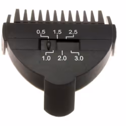 GUIDE DE COUPE 0.5-2.5MM TONDEUSES BABYLISS Se monte sur les modeles: E702YTE E702XDE