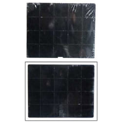 Whirlpool - lot de 2 filtres charbon hotte bauknecht AFFCAF16 481248048198