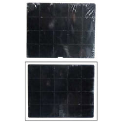 LOT DE 2 FILTRES A CHARBON HOTTE AIRFORCE 235X192X15MM AFFCAF16 Airforce