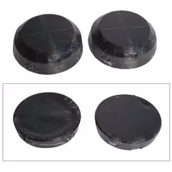 Lot de 2 filtres a charbons hotte Electrolux Faure AEG Les hottes en recyclage aspirent les vapeurs de cuisson, filtrant l'ai ...