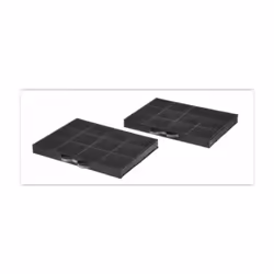 Lot de 2 filtres a charbon pour hotte Whirlpool Dimensions (en mm) 300 x 215 x 30 (sans les ressorts de fixation) Référence C ...