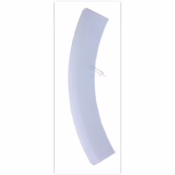 Poignée Blanche hublot seche linge Bosch Siemens Réferences connues: 00497522, 497522 Dimensions: 240x73x35MM Fixations par 3 ...