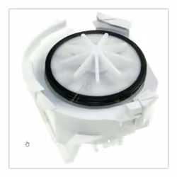 Pompe de vidange BLP300/004 pour lave vaisselle Whrilpool Tension de fonctionnement 54V La pompe se fixe par un quart de tour ...