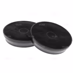 Lot de 2 filtres à charbon hotte Beko Convient pour les hotte suivantes: CWB6420X CWB9420 Réference connue: 9179183012 Ces fi ...