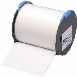 Epson RC-T1TNA - Ruban autocollant Transparent 100mm x 15m, Transparent, - LabelWorks Pro100 (UK Type AC Adapter), 10 cm, 15  ...
