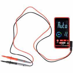 Compact et portatif grâce à sa batterie rechargeable Multimètre à valeur efficace vraie (True RMS) CAT III - 600 V Selon la n ...