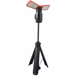 Double projecteur haute puissance générant jusqu'à 10 000 lumens (sur secteur) Double utilisation : avec batterie de la gamme ...