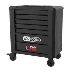 Servante datelier - Equipée - 7 tiroirs - KS Tools - 823.7337F - Noir - Equipée de 337 outils - Servante one by one