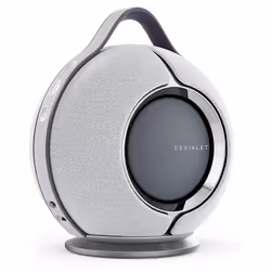 Enceinte portable DEVIALET Mania light grey avec chargeur