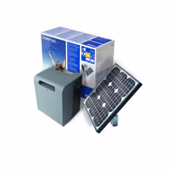 Description générale Le kit d'alimentation solaire NICE Solemyo est conçu pour les systèmes d'automatisation de portails, por ...