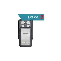 Pack de 2 télécommande SOMMER SLIDER PLUS S10305 4 canaux