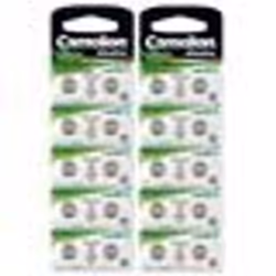 Lot de 20 piles Camelion LR44 / A76 / AG13 pile bouton longue durée de conservation