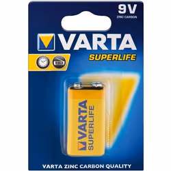 PILE SUPERLIFE 6F22 - 9V VARTA