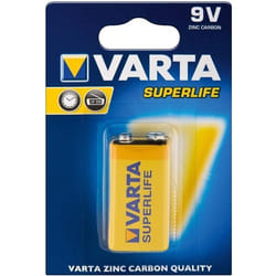 PILE SUPERLIFE 6F22 - 9V VARTA