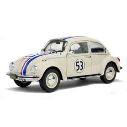 Solido Volkswagen Beetle 1303 Racer 53 Modèle de voiture classique Pré-assemblé 1:18